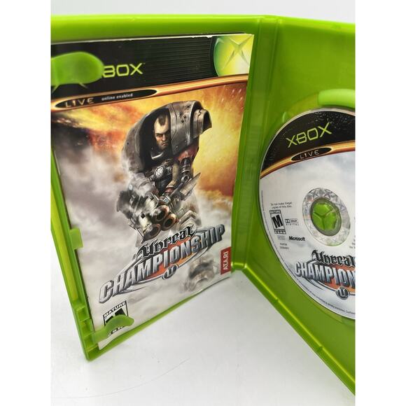 Unreal Championship (Original Xbox) Complete w/ Manual CIB - Tested - Picture 4 of 8